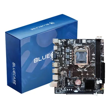 Imagem do Placa Mae Bluecase Bmbh61 Ddr3 Lga 1155 Rede 1000 H61 Nvme Cor Preto