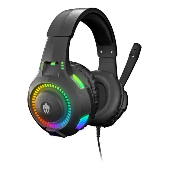 Imagem do Fone De Ouvido Headset Gamer Rgb Led Pc Computador Videogame