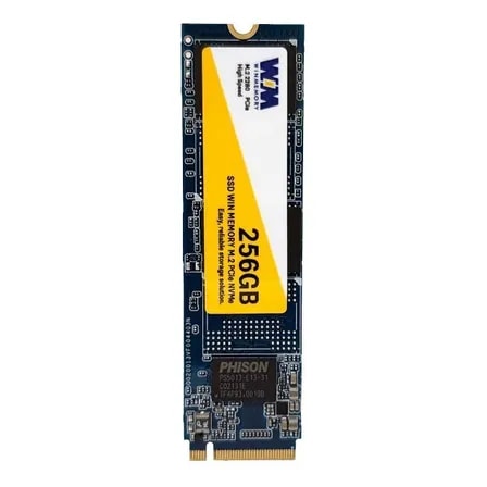 Imagem do Ssd M 2 256gb Winmemory Pcie 4 0 Gen3 Nvme Alta Velocidade Azul