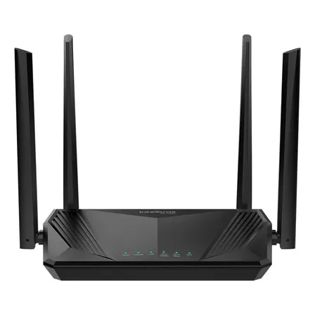 Imagem do Roteador Wifi 6 Dual Band Mesh Gigabit 4 Antenas Intelbras W6 1500 Cor Preto