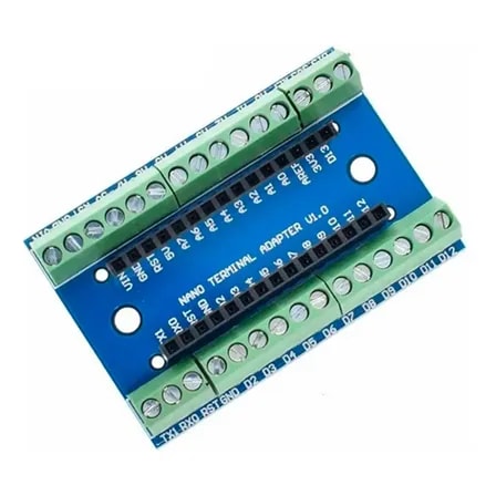Imagem do Placa Borne Expansao Terminal Adaptador Arduino Nano