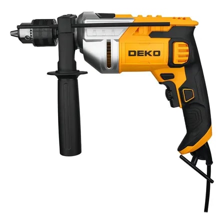 Imagem do Furadeira Impacto 1 2 Polegadas 800w Potencia 60hz 3000rpm Deko Deko Dkid13g80 Color Amarillo Amarelo 127 220v 60