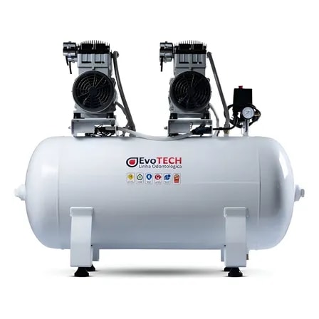 Imagem do Compressor Odontologico 150 Lts 4hp 220v 60hz Evotech 220v