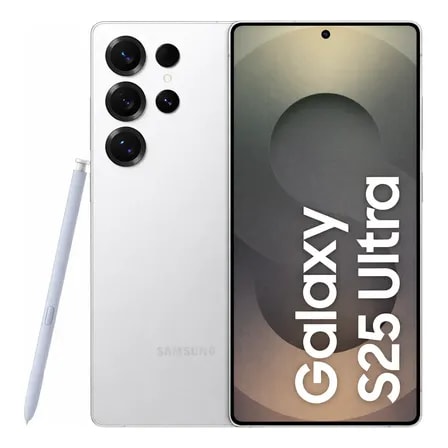 Imagem do Celular Samsung Galaxy S25 Ultra 5g 512gb 12gb Ram Camera Quadrupla De 200 50 10 50 Tela Grande De 6 9 Titanio Prata