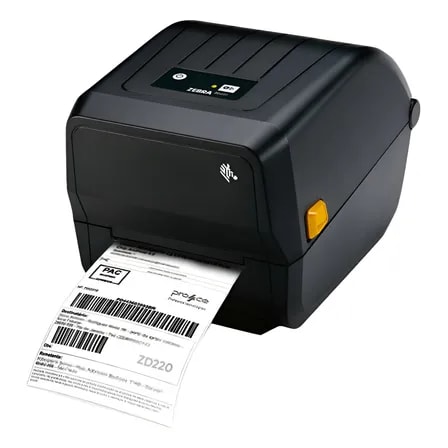 Imagem do Impressora De Etiqueta Zd220 Zebra Nova Gc420t Preto