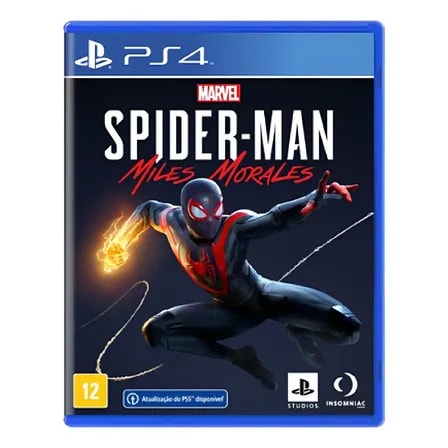 Imagem do Sony Marvel Spider Man Miles Morales Padrao Fisico Ps4