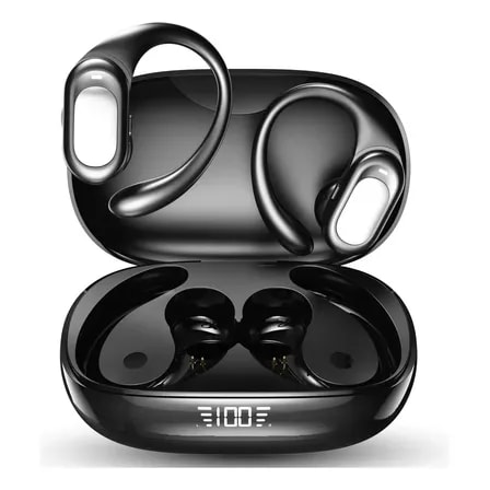 Imagem do Fone De Ouvido Jskj Rap X10 In Ear Bluetooth Sem Fio Para Esporte Com Microfone E Led