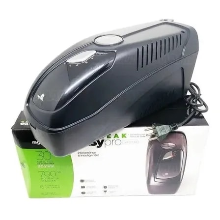 Imagem do Nobreak Ragtech 700va Senoidal Easy Pro 4164 Trivolt Usb 6 Tomadas