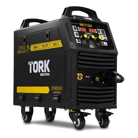 Imagem do Maquina Solda Inversora Mig Gas Flex 250a Tig Lift Mma Tork Preto 220v