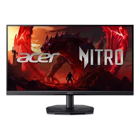 Imagem do Monitor Acer Nitro Kg241y P3bip 23 8 Full Hd Led Va 180 Hz 0 5ms Hdmi Amd Freesync Premium Preto 127 220v
