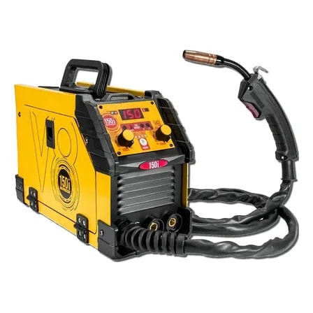 Imagem do Maquina De Solda Inversora 150a Mig Sem Gas Tig Mma V8 Brasil 150i Preto 220v