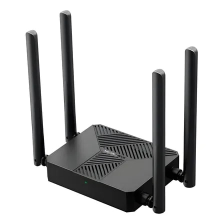 Imagem do Roteador Mercusys Mr60x 1500 Mbps 4 Antenas 3 Portas Gigabit Dual Band Easymesh