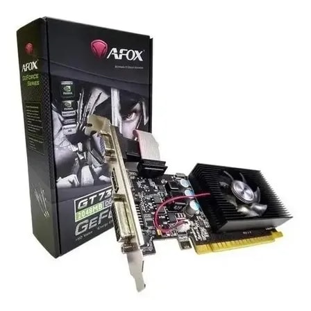 Imagem do Placa De Video Nvidia Afox Geforce 700 Series Gt 730 Af730 2048d3l4 V1 2gb