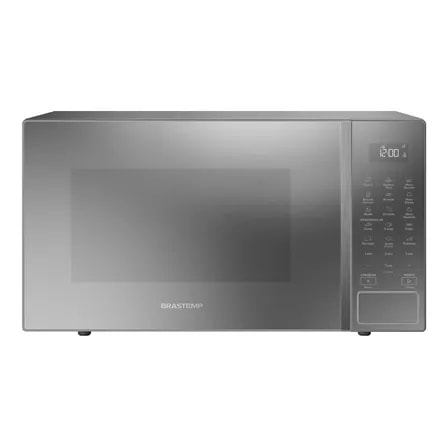 Imagem do Micro Ondas Brastemp Bms46ar 32 L Com Menu Gourmet Cinza 127v