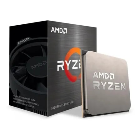 Imagem do Processador Amd Ryzen 5 5500 3 6ghz 4 2ghz Max Turbo Cache 16mb Am4 Sem Video