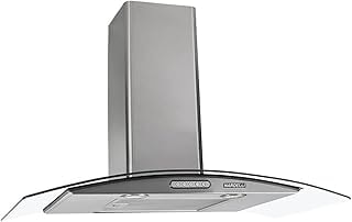 Imagem do Coifa Nardelli Vidro Curvo Inox Duto Slim 80 Cm 127 V