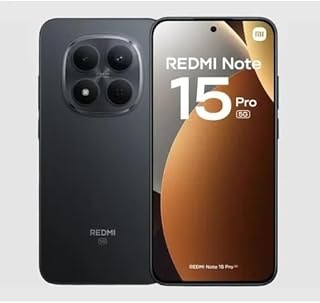 Imagem do Smartphone Xiaomi Redmi Note 15 Pro 5g 256gb 8gb Ram Preto Black