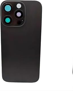 Imagem do Iphone 16 Pro Max Tampa Traseira C Aro Preto Material Premium