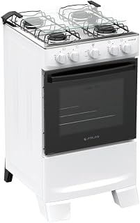 Imagem do Fogao 4 Bocas Atlas Coliseum Plus Mesa De Inox A Gas Manual
