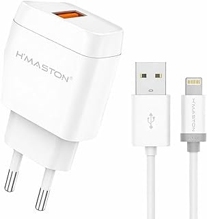 Imagem do Carregador Turbo Hmaston 30w Y53 2 Com Cabo Ios 1m Carregamento Rapido