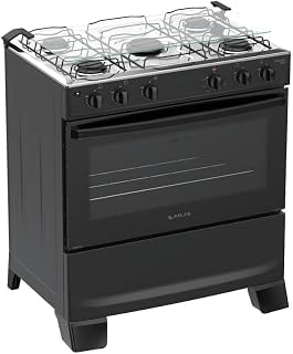 Imagem do Fogao 5 Bocas Atlas Monaco Plus Mesa De Inox Bivolt