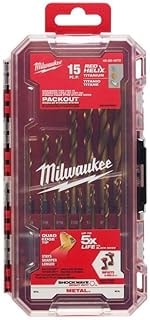 Imagem do Milwaukee Kit Brocas De Titanio Shockwave C 15 Pcs 48 89 4670