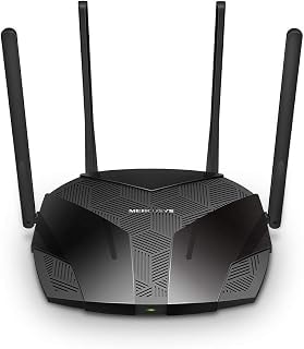 Imagem do Roteador Mercusys Mr80x Wi Fi 6 Gigabit Dual Band Easymesh Ax3000 Mcs0043