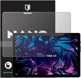 Imagem do Pelicula Para Positivo Vision Tab 10 Kingshield Nano Vidro Fosca