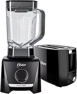 Imagem do Kit Liquidificador 1400 Full E Torradeira Black Oster 220v