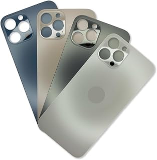 Imagem do Tampa Traseira De Vidro Para Iphone 12 Pro Max Premium Vidro Temperado Branco