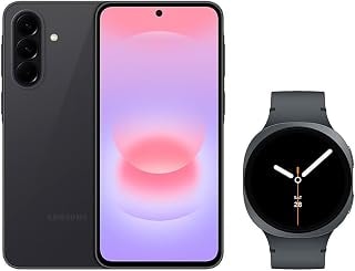 Imagem do Samsung Combo Galaxy A37 5g 256gb Preto Galaxy Watch8 Bt 44mm Grafite