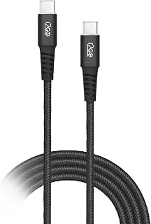 Imagem do Cabo Usb C Usb C I2go 2m 3a Nylon Trancado Preto I2go Pro