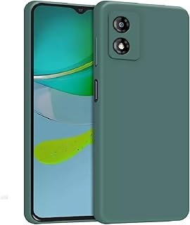 Imagem do Capa Capinha Compativel Motorola Edge 50 Fusion Aveludada Premium Verde Militar