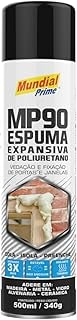 Imagem do Mundial Prime Espuma Expansiva De Poliuretano Pu 500 Ml 340 G Vedacao Fixacao De Portas E Janelas