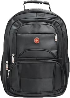 Imagem do Mochila Para Notebook Executiva Reforcada Com Cabo De Aco Em Nylon Swissland Tt Preta