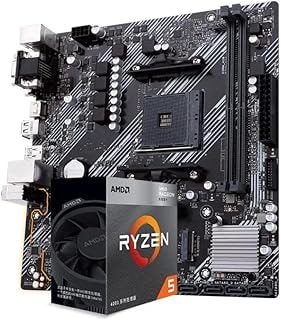 Imagem do Kit Upgrade Amd Ryzen 5 5500 Am4 A520m Ddr4