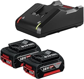 Imagem do Bosch Kit 2 Baterias Gba 18v 4ah Carregador Gal18v 40 Bivolt
