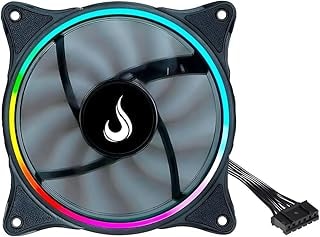 Imagem do 1 Fan Ventoinha Cooler Rise Mode Laser Argb 6pin 5v