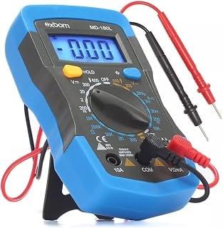 Imagem do Multimetro Digital Portatil Profissional Corrente Ac Dc Tensao 200m 600v Bateria 9v Teste Bipe