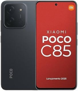 Imagem do Smartphone Xiaomi Poco C85 Nfc Preto 4gb Ram 128gb Rom