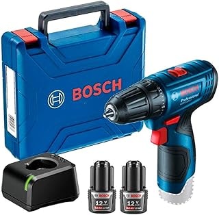 Imagem do Bosch Parafusadeira Furadeira Gsr 120 Li 12v Com 2 Baterias 1 Carregador E Maleta