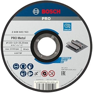 Imagem do Bosch Disco De Corte Pro Metal 115x1 6mm Reto