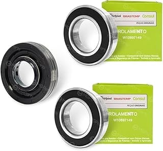 Imagem do Kit Retentor E Rolamento Lavadora Original Brastemp Consul Novo