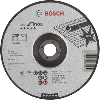 Imagem do Bosch Disco De Corte Best For Inox 180x1 6mm Centro Deprimido