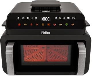 Imagem do Air Fryer Philco 11l Digital 10 Em 1 Visor Glass Paf11c 127v