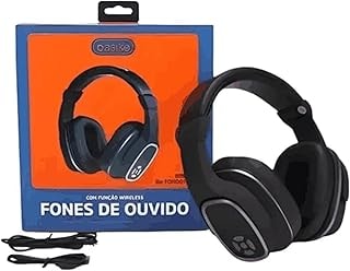 Imagem do Fone De Ouvido Basike Bluetooth Vira Caixa De Som