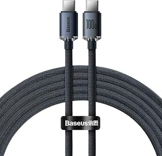 Imagem do Cabo Usb C P Usb C Turbo Baseus Crystal Shine 100w 200 Centimetros