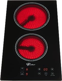Imagem do Fischer Cooktop Eletrico Touch 2 Bocas Mesa Vitroceramica Preto 220v 30004 73474