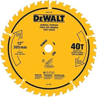 Imagem do Disco Serra Circular 12 Pol 40 Dentes Dewalt Dwa11240