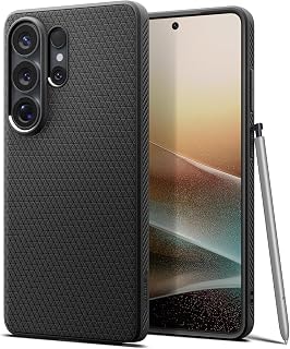 Imagem do Capa Spigen Liquid Air Para Galaxy S26 Ultra Projetada Para Samsung Galaxy S26 Ultra Matte Black